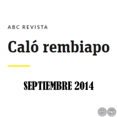 Cal Rembiapo - ABC Revista - Septiembre 2014.